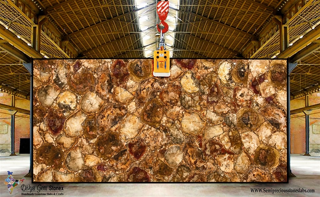 BROWN PETRIFIED WOOD