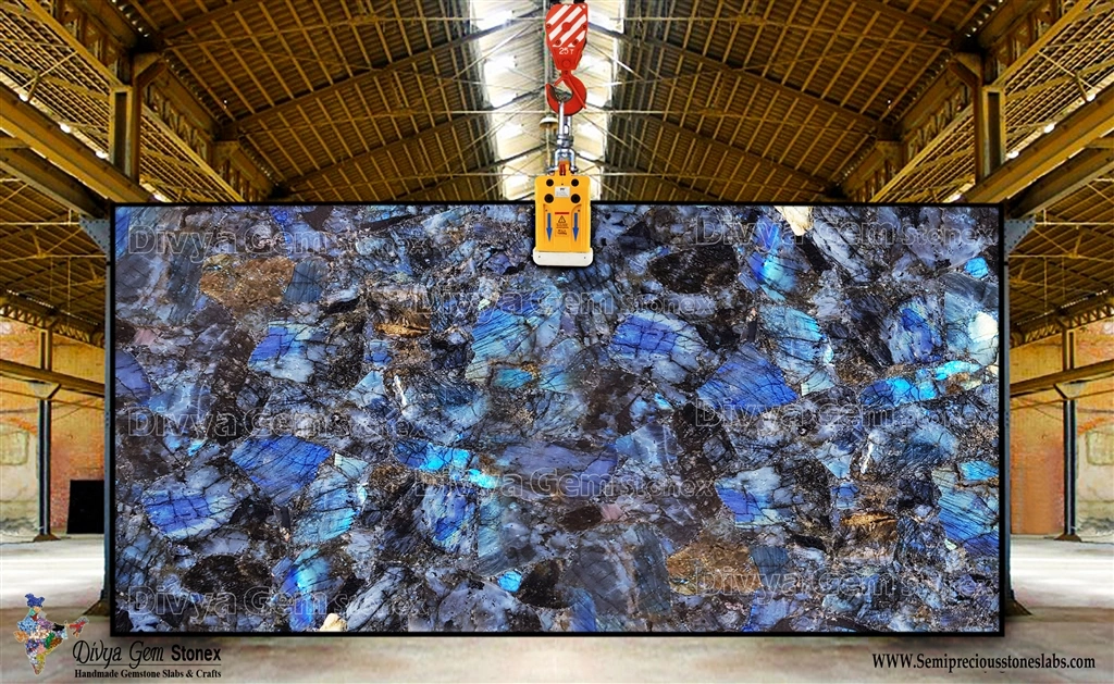 ELECTRIC BLUE LABRADORITE