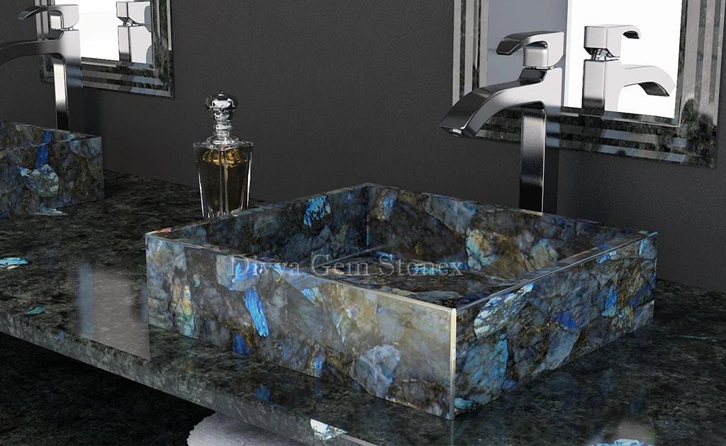 LABRADORITE WASH BASIN